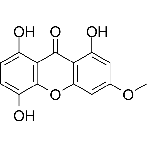 Bellidifolin Chemical Structure Bellidifolin(Synonyms: 龙胆山酮酚)