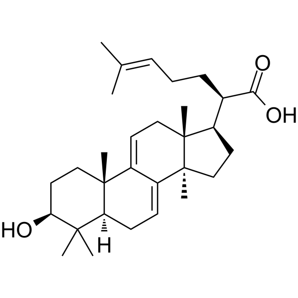 3-Dehydrotrametenolic acid(Synonyms: 3-氢化去氢松苓酸)