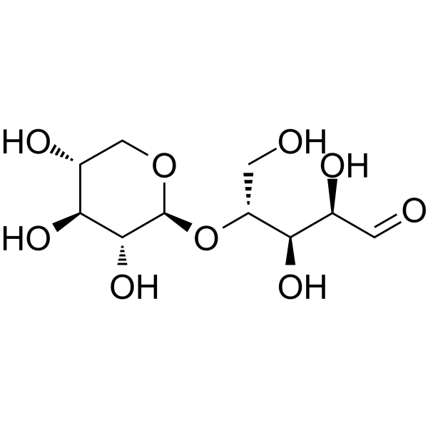 Xylobiose Chemical Structure Xylobiose(Synonyms: 1,4-β-D-Xylobiose; 1,4-D-Xylobiose)