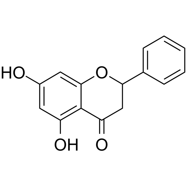 (±)-Pinocembrin(Synonyms: (±)-5,7-Dihydroxyflavanone;  NSC 43318)