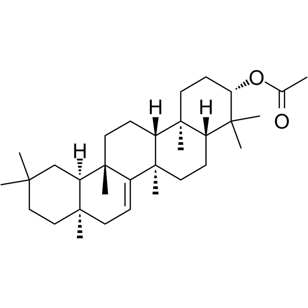 Taraxerol acetate(Synonyms: 醋酸蒲公英霜)