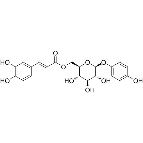6-O-Caffeoylarbutin(Synonyms: Robustaside B)