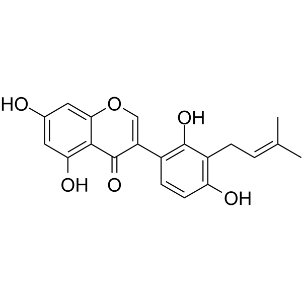 Licoisoflavone A(Synonyms: 甘草异黄酮 A)