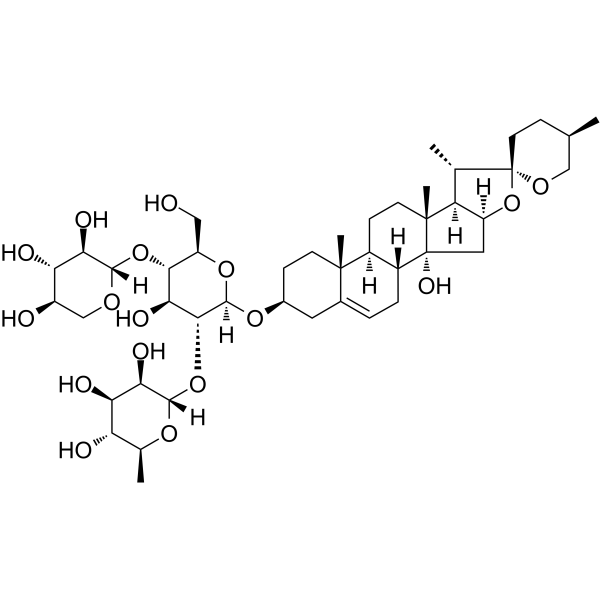 14-Hydroxy sprengerinin C(Synonyms: 14-羟基麦冬皂苷 C)