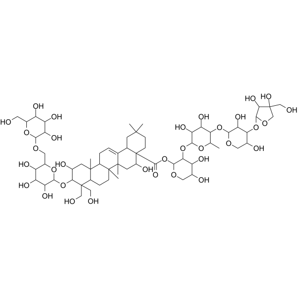 Platycodin D3(Synonyms: 桔梗皂苷 D3)