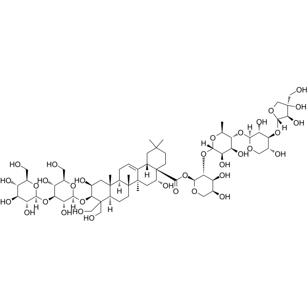 Platycodin D2(Synonyms: 桔梗皂苷 D2)