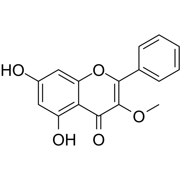 3-O-Methylgalangin(Synonyms: 高良姜素-3-甲醚; Galangin 3-methyl ether;  3-Methylgalangin)