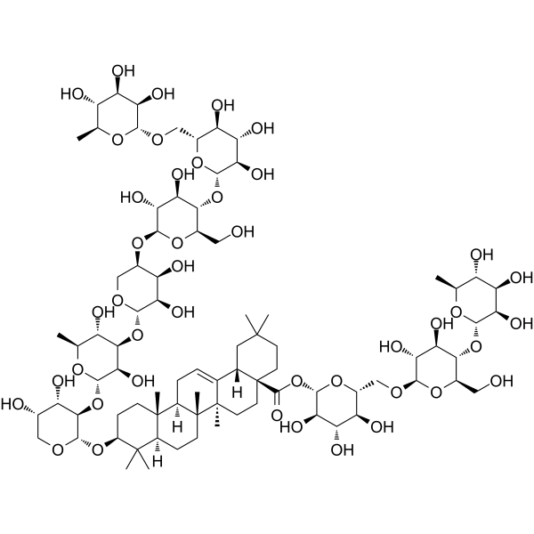 Clematichinenoside AR(Synonyms: 灵仙新苷)