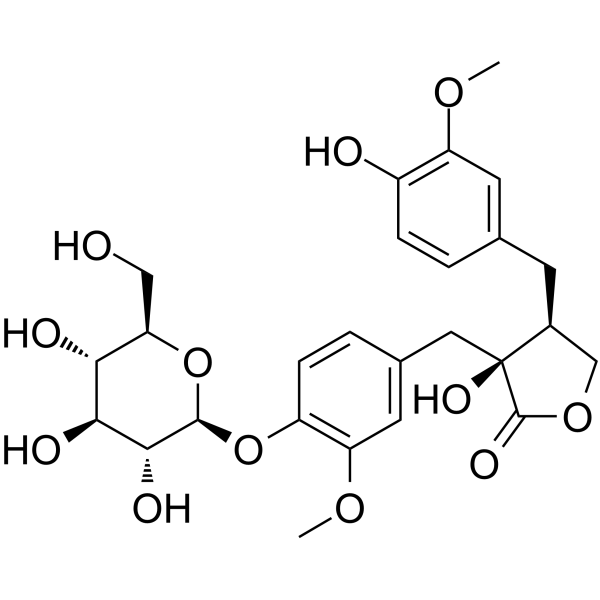 Nortracheloside Chemical Structure Nortracheloside(Synonyms: 去甲络石苷)
