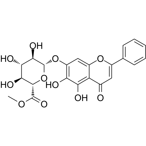 Baicalin methyl ester(Synonyms: 黄芩苷甲酯)