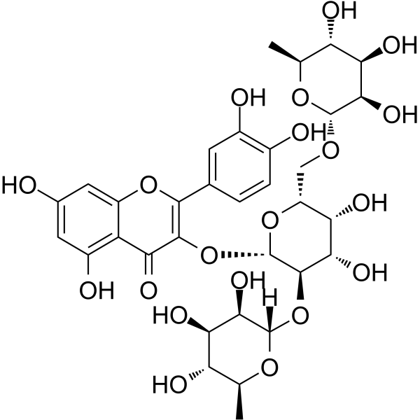 Alcesefoliside(Synonyms: 粗叶悬钩子甙)