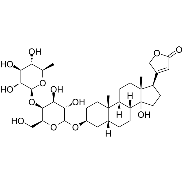 Glucodigifucoside(Synonyms: 洋地黄毒苷元葡萄糖基岩藻糖苷)