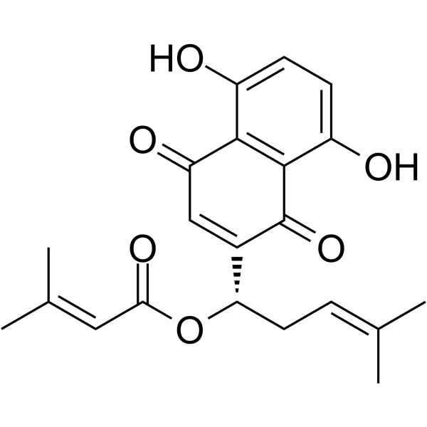 β,β-Dimethylacrylalkannin(Synonyms: Arnebin 1)