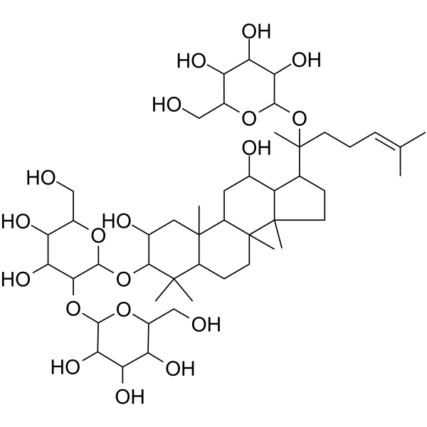 Gypenoside XLVI(Synonyms: 绞股蓝皂苷 XLVI)
