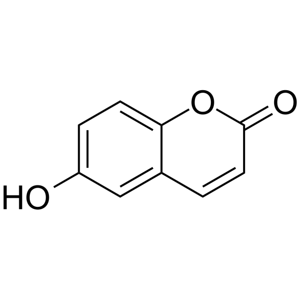 6-Hydroxycoumarin Chemical Structure 6-Hydroxycoumarin(Synonyms: 6-羟基香豆素)
