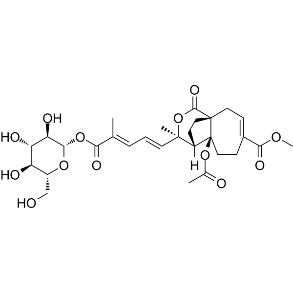 Pseudolaric acid B β-D-glucoside(Synonyms: 土荆皮乙酸苷)