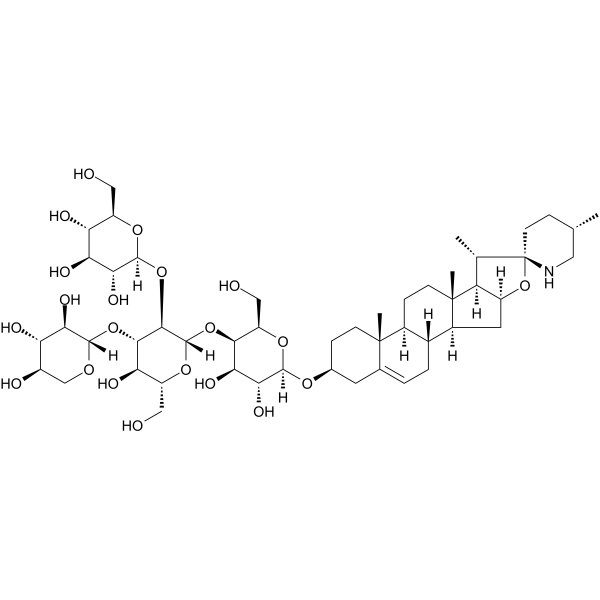 Dehydrotomatine(Synonyms: 去氢番茄碱苷)