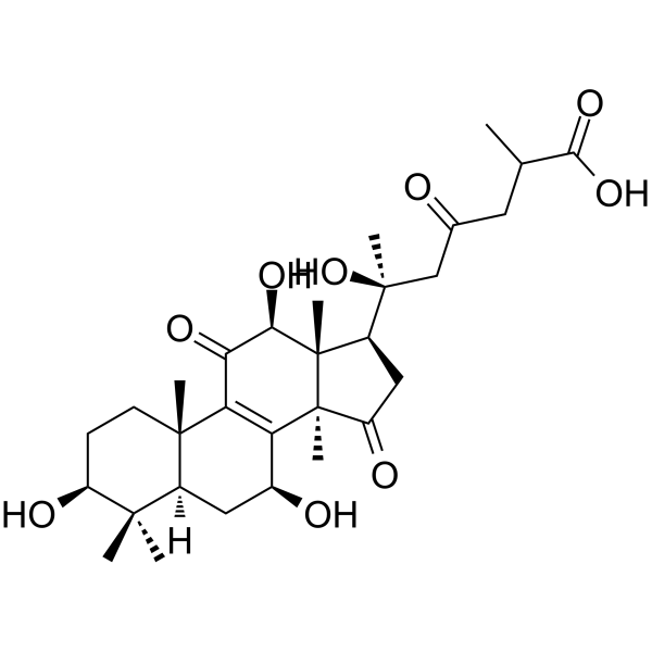 20-Hydroxyganoderic Acid G(Synonyms: 20-羟基灵芝酸G)