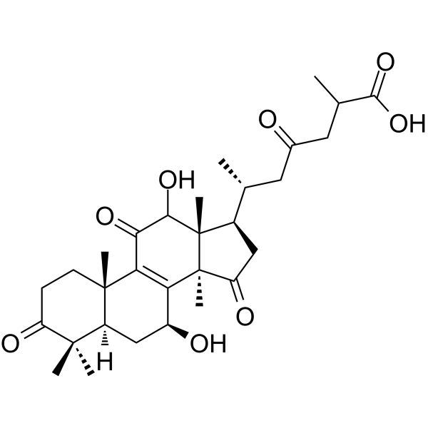 12-Hydroxyganoderic Acid D(Synonyms: 12-羟基灵芝酸 D)