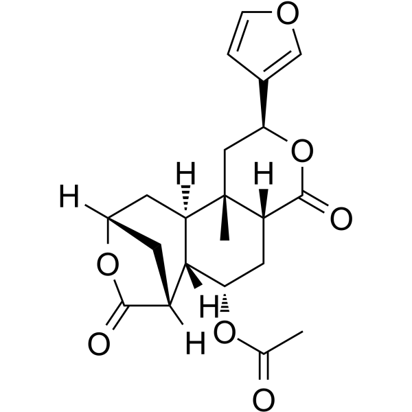 8-Epidiosbulbin E acetate(Synonyms: 8-表黄药子素E乙酸酯)
