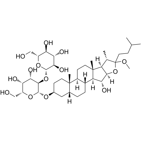 Anemarrhenasaponin Ia(Synonyms: 知母皂苷IA)