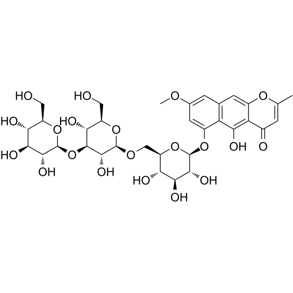 Rubrofusarin triglucoside(Synonyms: 红镰霉素三葡萄糖苷)
