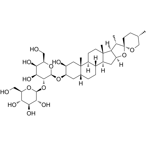 Anemarrhenasaponin A2(Synonyms: Schidigerasaponin F2;  Timosaponin AII)