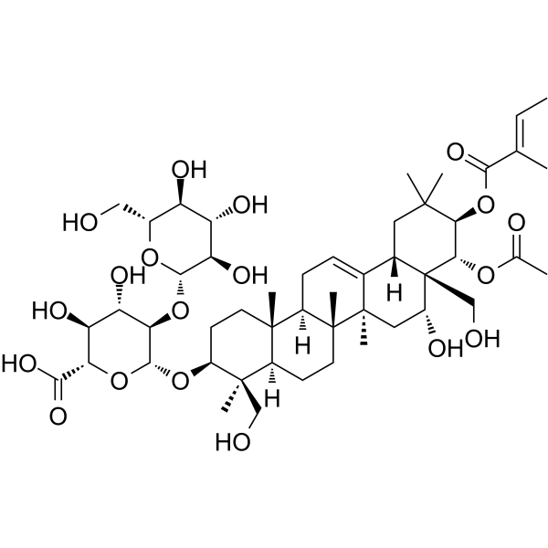Escin Ie Chemical Structure Escin Ie