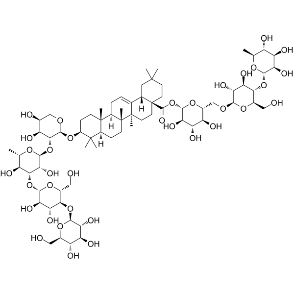 Raddeanoside R17(Synonyms: 白头翁皂苷E3; Pulchinenoside E3)