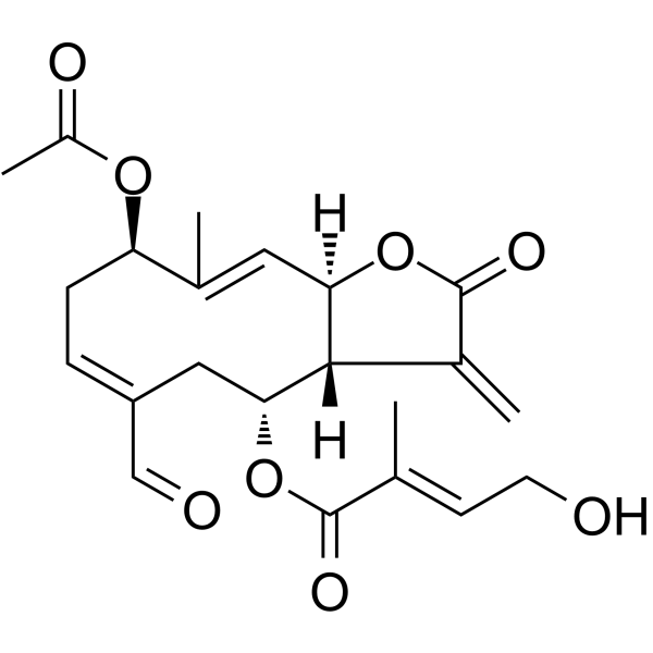 Eupalinolide O(Synonyms: 野马追内酯O)