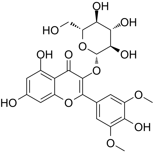 Syringetin-3-O-glucoside(Synonyms: Syringetin 3-O-β-D-glucoside)