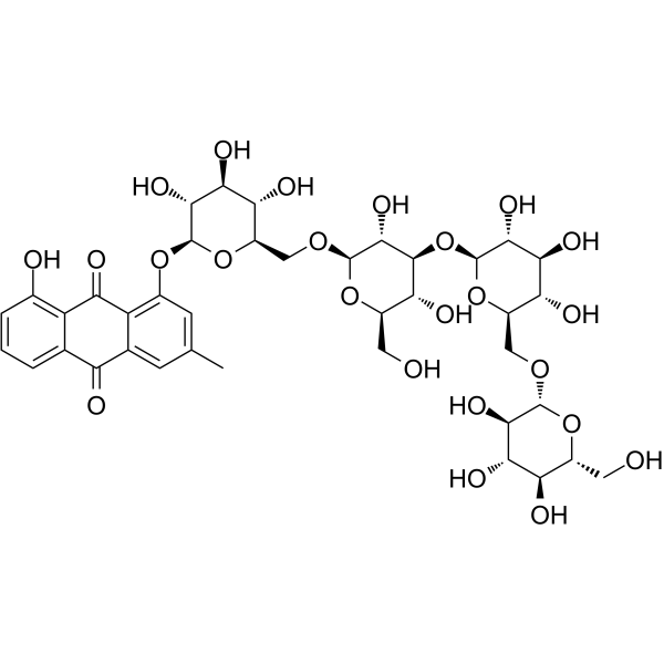 Chrysophanol tetraglucoside