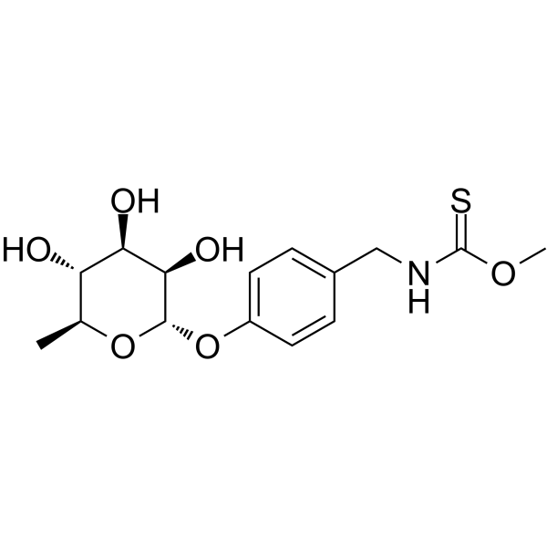 Niazinin Chemical Structure Niazinin