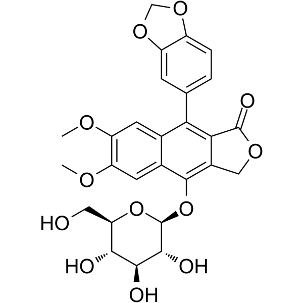 Cleistanthin B(Synonyms: Diphyllin O-glucoside)