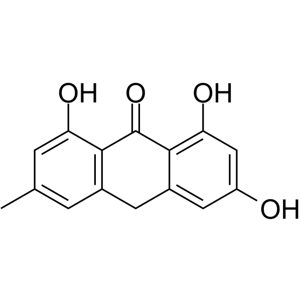 Emodinanthrone(Synonyms: 大黄素蒽酮)