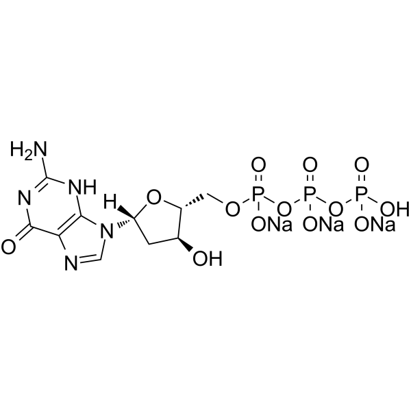 Deoxyguanosine triphosphate trisodium salt(Synonyms: dGTP trisodium salt; 2