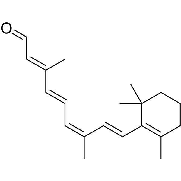 9-cis-Retinal(Synonyms: 9-顺式视黄醛)