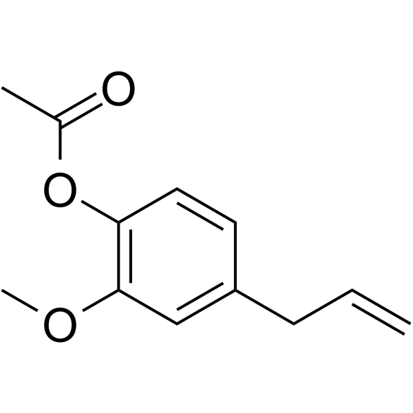 Eugenol acetate(Synonyms: 乙酸丁香酚酯; Eugenyl acetate)