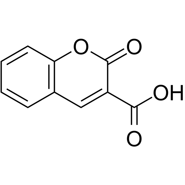 Coumarin-3-carboxylic Acid(Synonyms: 香豆素-3-羧酸; 2-Oxochromene-3-carboxylic acid)