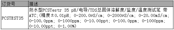 Eutech PCSTestr35 多参数袖珍检测仪