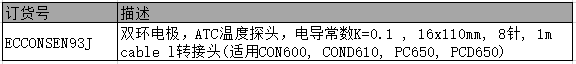 Eutech 电导率电极 ECCONSEN93J