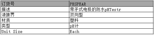 Eutech 防水型pHSpear测试笔 PHSPEAR