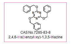 2,4,6-三苄氧基-1,3,5-三嗪                              TriBOT [2,4,6-tris(benzyloxy)-1,3,5-triazine]