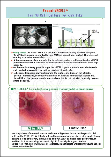 VECELL® 3D Cell Culture Plate【本活动已结束】